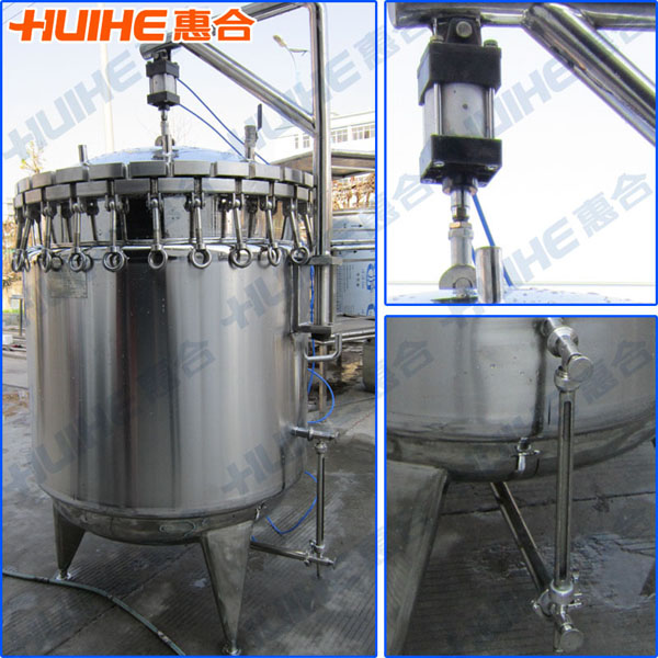 電動(dòng)開蓋蒸煮鍋成品圖
